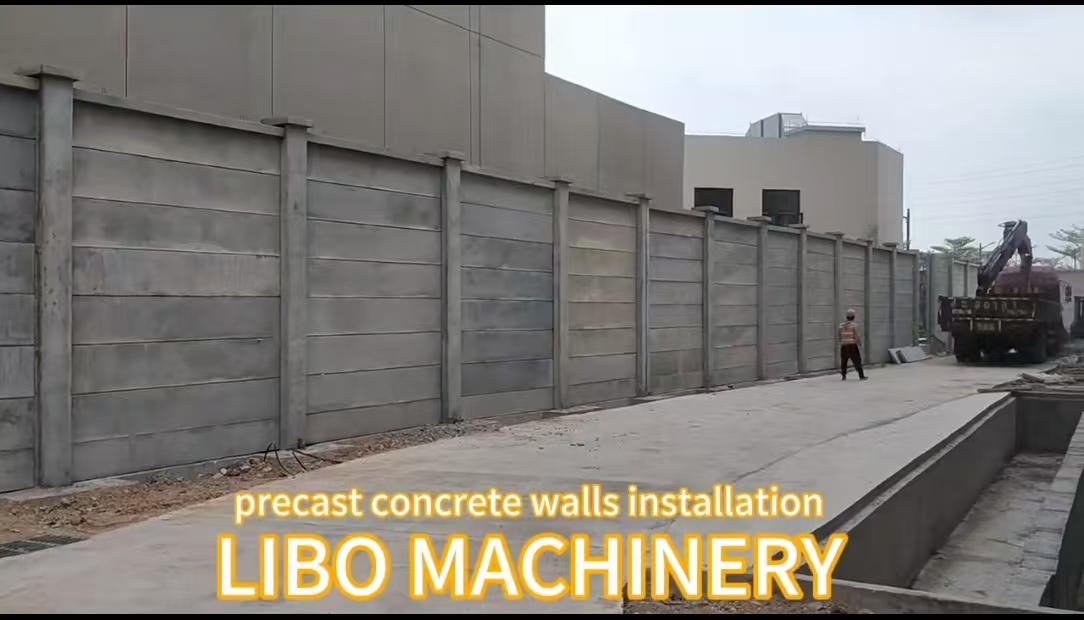 Prefab betonhekwandpaneel en machinefabriek voor het maken van palen